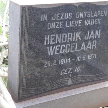 WEGGELAAR Hendrik Jan 1904-1971
