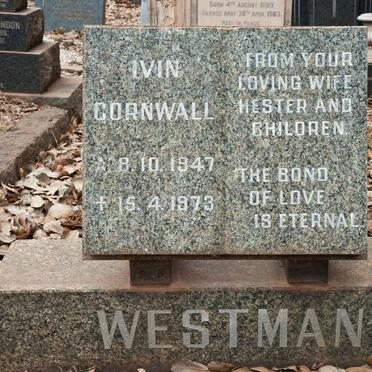 WESTMAN Ivin Cornwall 1947-1973