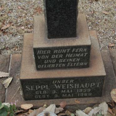 WEISHAUPT Seppl 1939-1960