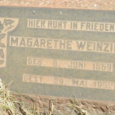WEINZIERL Magarethe 1869-1952