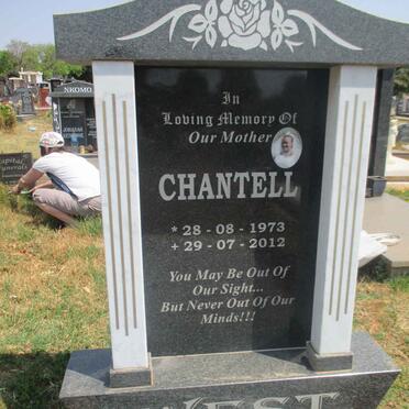 WEST Chantell 1973-2012