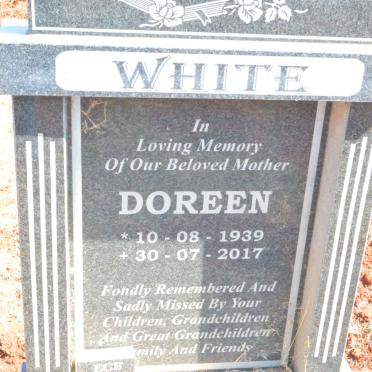 WHITE Doreen 1939-2017