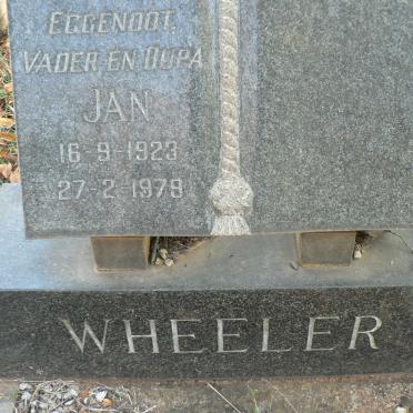 WHEELER Jan 1923-1979