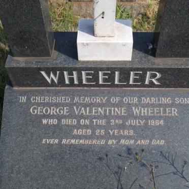 WHEELER George Valentine -1964