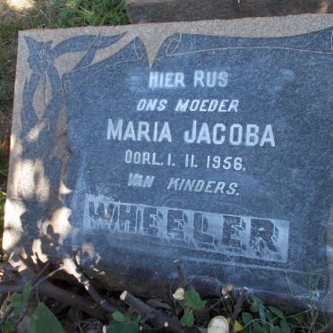 WHEELER Maria Jacoba -1956