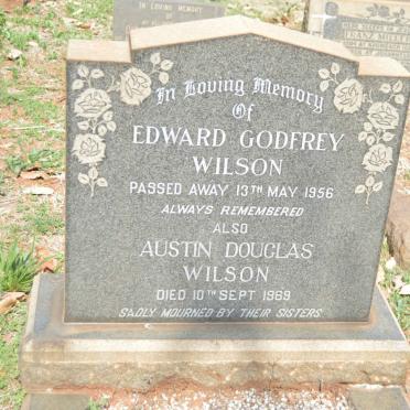 WILSON Edward Godfrey -1956 :: WILSON Austin Douglas -1969