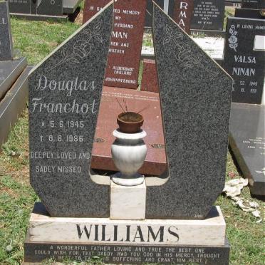WILLIAMS Douglas Franchot 1945-1986