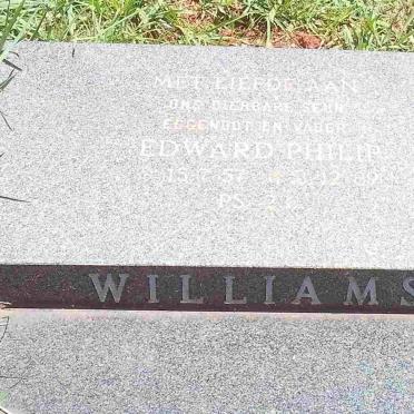 WILLIAMS Edward Philip 1957-1989
