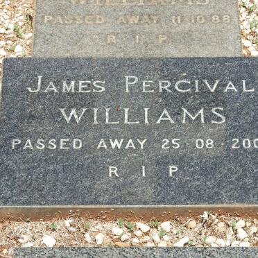 WILLIAMS James Percival -2007