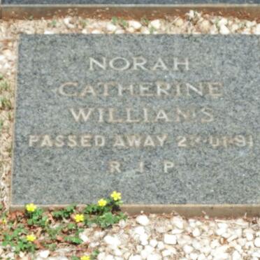 WILLIAMS Norah Catherine -1991