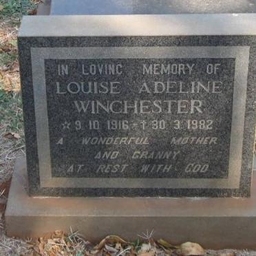WINCHESTER Louise Adeline 1916-1982