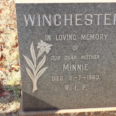 WINCHESTER Minnie -1963