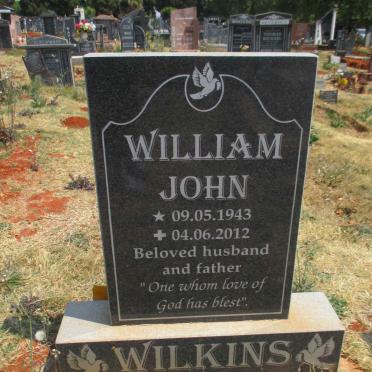 WILKINS William John 1943-2012