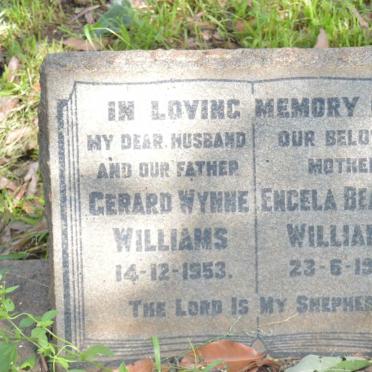 WILLIAMS Gerard Wynne -1953 &amp; Engela Beatrix -1963