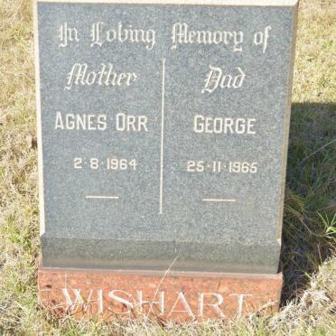 WISHART George -1965 &amp; Agnes Orr -1964