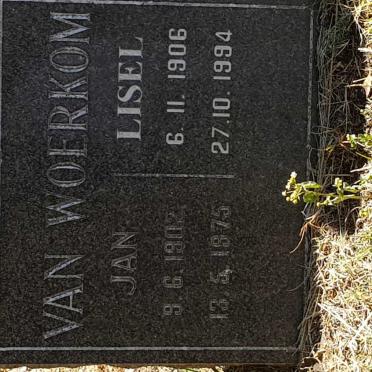 WOERKOM Jan, van 1902-1975 &amp; Lisel 1906-1994