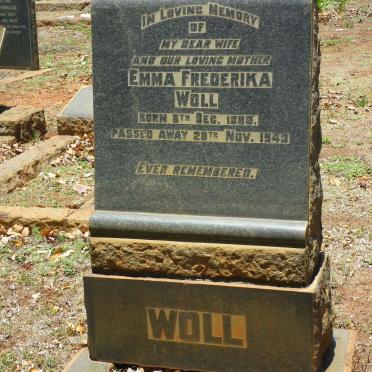 WOLL Emma Frederika 1880-1943