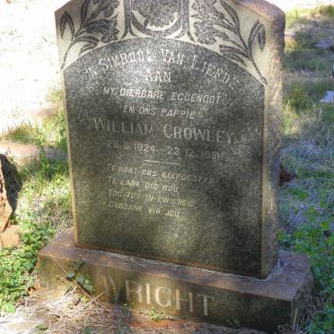 WRIGHT William Crowley 1924-1951