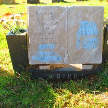 WRIGHT Craig Richard 1971-1981