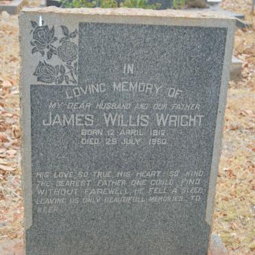 WRIGHT James Willis 1912-1960
