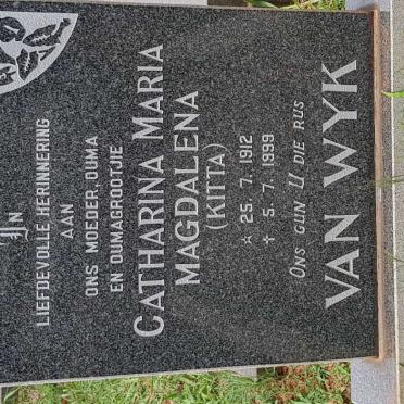 WYK Catharina Maria Magdalena, van 1912-1999