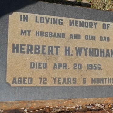 WYNDHAM Herbert H. -1956