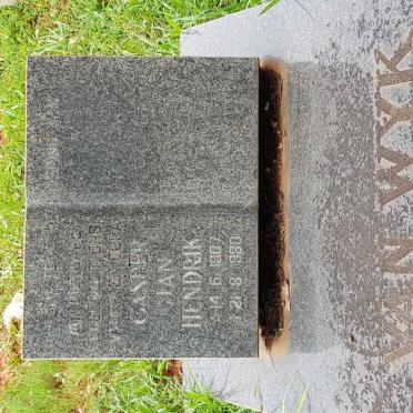 WYK Casper Jan Hendrik, van 1907-1980
