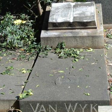 WYK Louis, van 1914-1966 &amp; Anna Helena Wilhelmina 1920-1980 