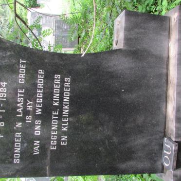 WYK ?outer, van 1925-1984