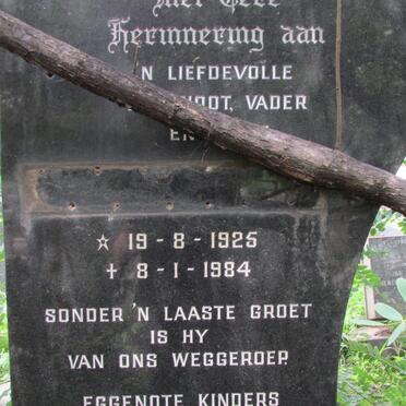 WYK ?outer, van 1925-1984