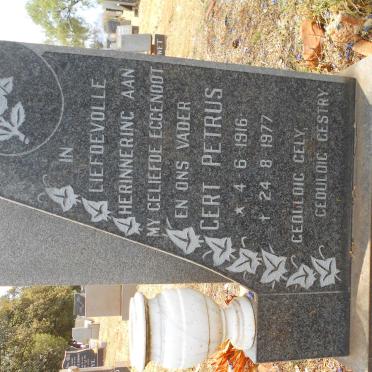 WYK Gert Petrus, van 1916-1977