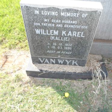 WYK Willem Karel, van 1932-1995