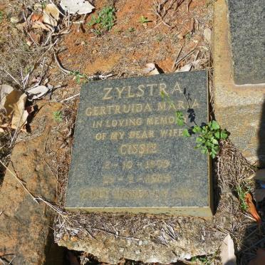 ZYLSTRA Getruida Maria 1909-1985