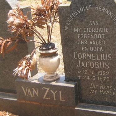 ZYL Cornelius Jacobus, van 1922-1979
