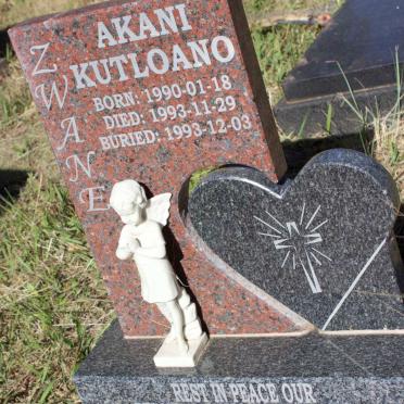 ZWANE Akani Kutloano 1990-1993