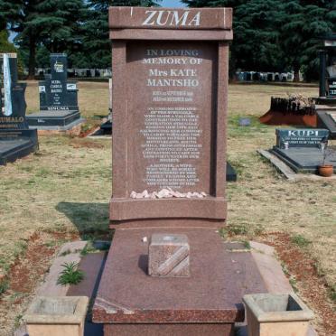 ZUMA Kate Mantsho 1984-2000