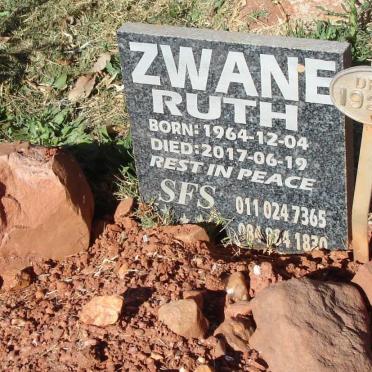 ZWANE Ruth 1964-2017