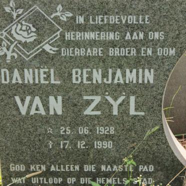 ZYL Daniël Benjamin, van 1928-1990