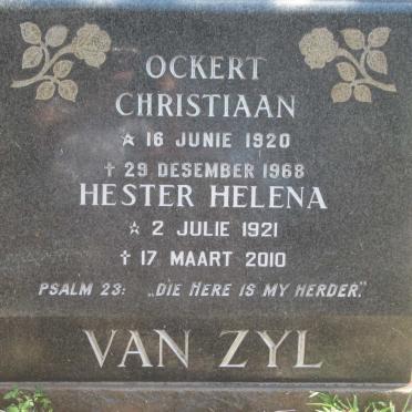 ZYL Hester Helena, van 1921-2010
