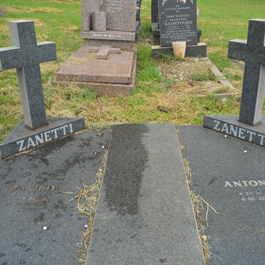 ZANETTI Antonio 1909-2001 &amp; Matilda 1917-1993
