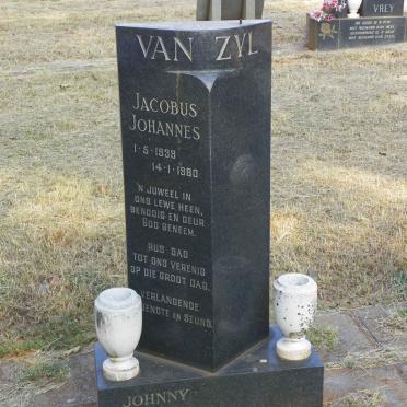 ZYL Jacobus Johannes, van 1939-1980