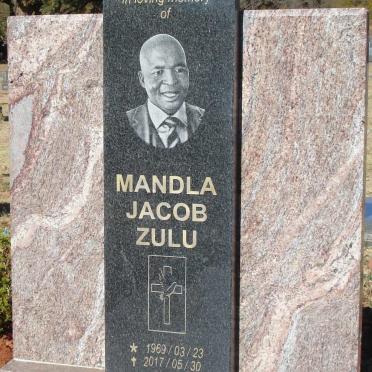 ZULU Mandla Jacob 1969-2017