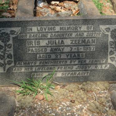 ZEEMAN Iris Julia -1957