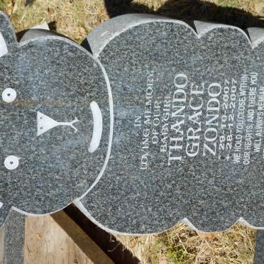 ZONDO Thando Grace 2007-2007