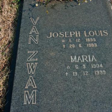 ZWAM Joseph Louis, van 1895-1983 &amp; Maria 1904-1999