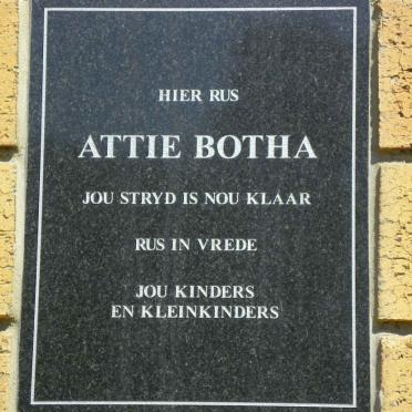BOTHA Attie