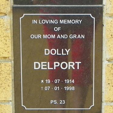 DELPORT Dolly 1914-1998