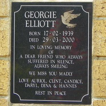 ELLIOTT Georgie 1939-2000