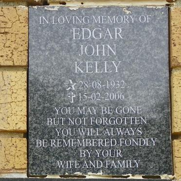 KELLY Edgar John 1932-2006
