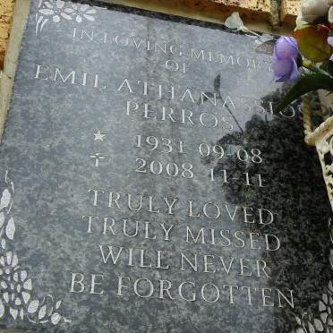 PERROS Emil Athanassios 1931-2008